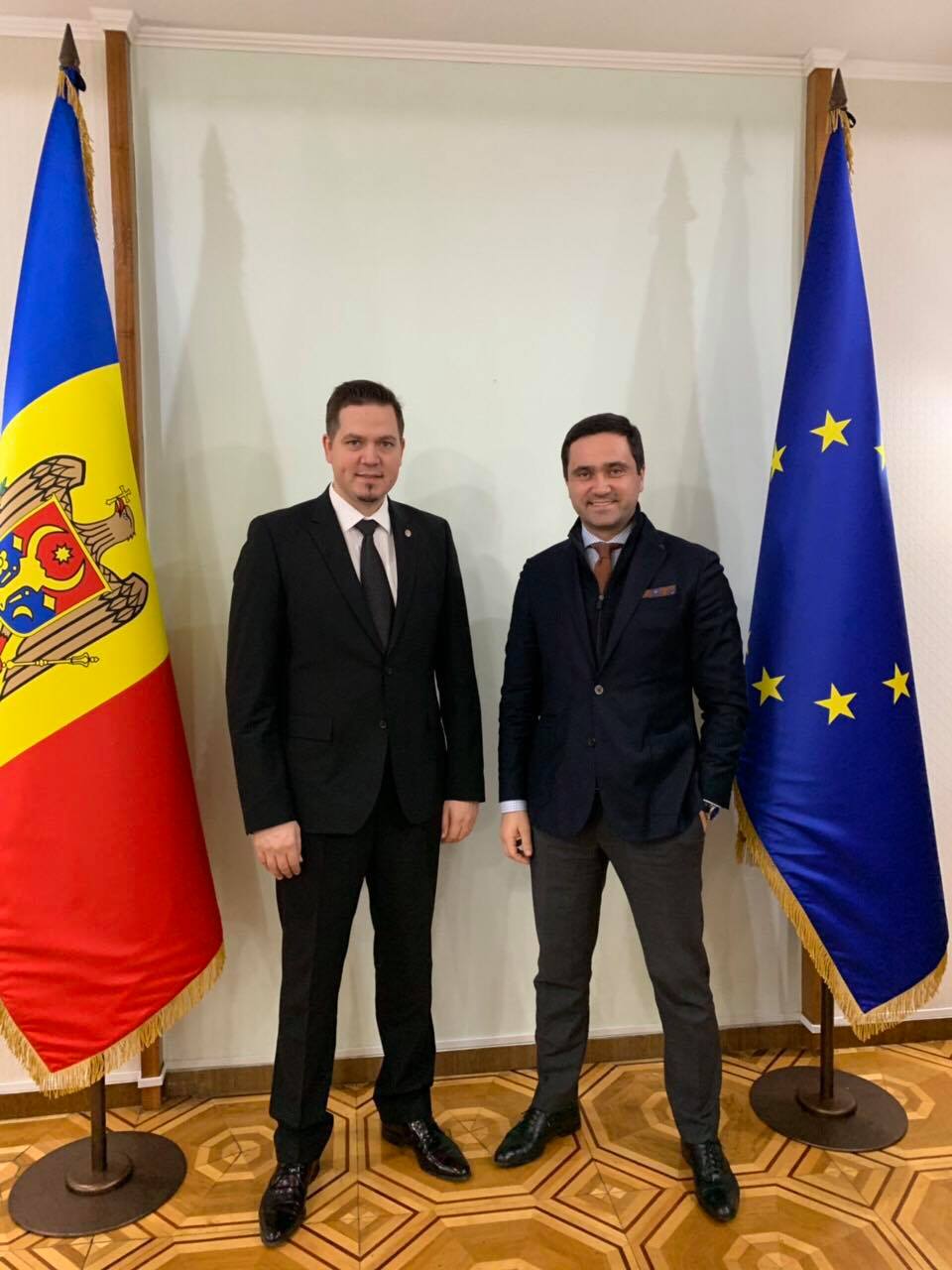 Intilnirea Presedintelui CCIMC si Ministrului MAEIE al Republicii Moldova