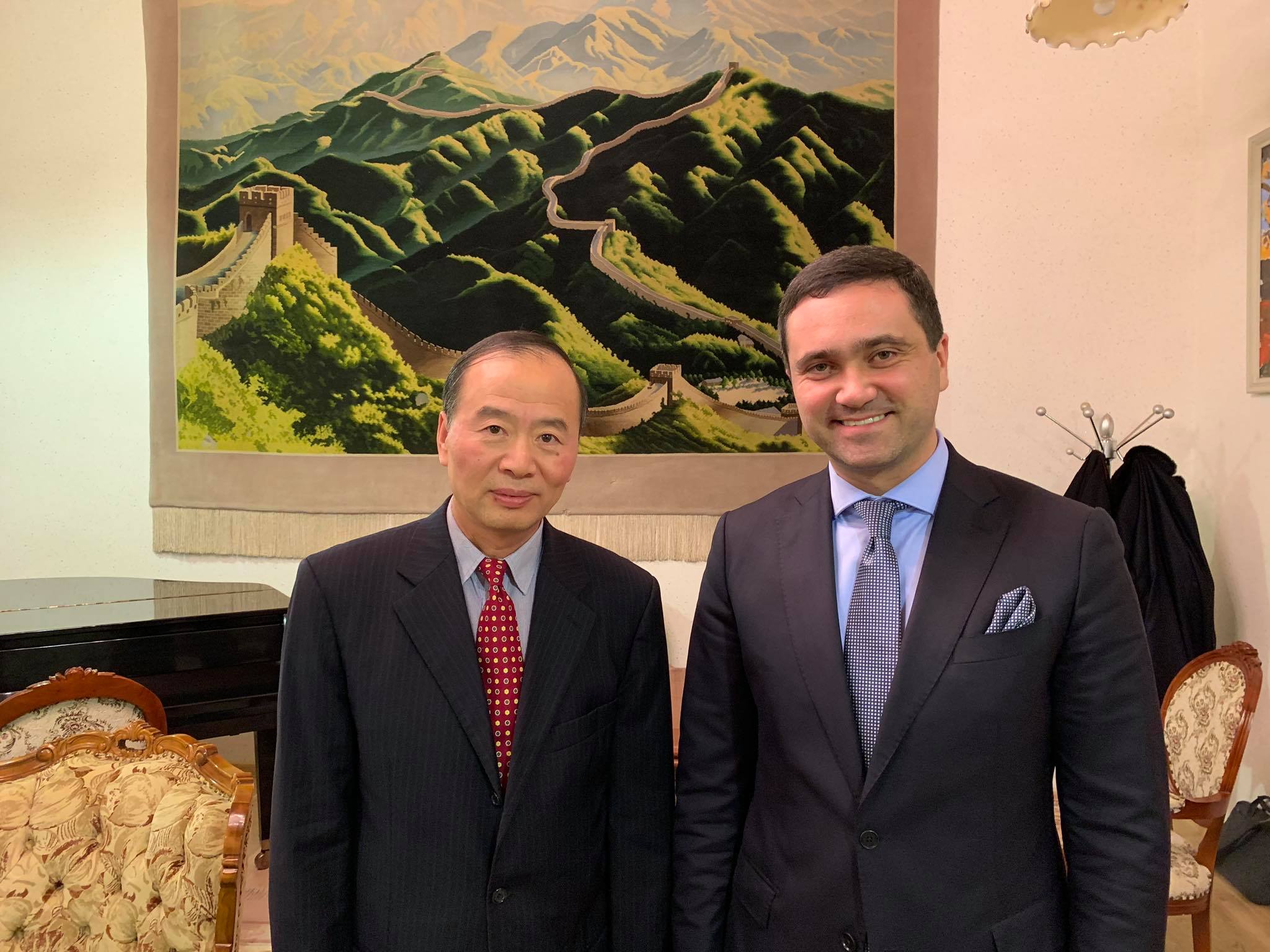 Noul Consilier Economic al Ambasadei Chinei in Republica Moldova