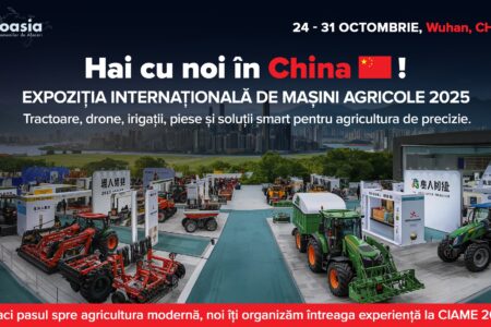 Cel mai important târg din Asia dedicat exclusiv echipamentelor agricole- CIAME 2025!
