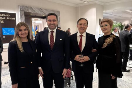 Recepție organizatǎ de Ambasada Republicii Kazahstan în București