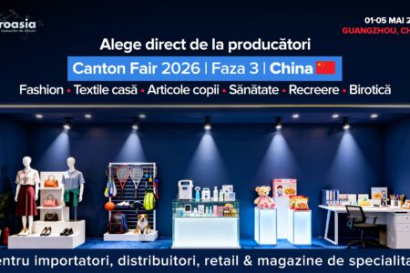 Canton Fair – Faza 3 | Guangzhou | 1–5 mai 2026